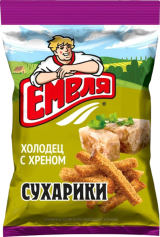 Сухарики Емеля большая упаковка
