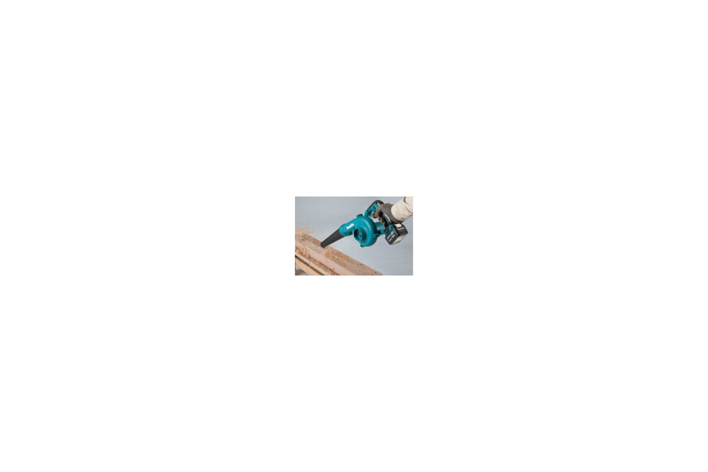 Аккумуляторная воздуходувка Makita CXT 12 В, 2.6 куб.м/мин, 75 м/с, короткий патрубок UB100DZ