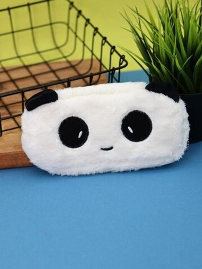 Пенал плюшевый "Panda", white (20*10 см)