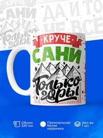 Кружка с именем Александр, 330мл, 1шт