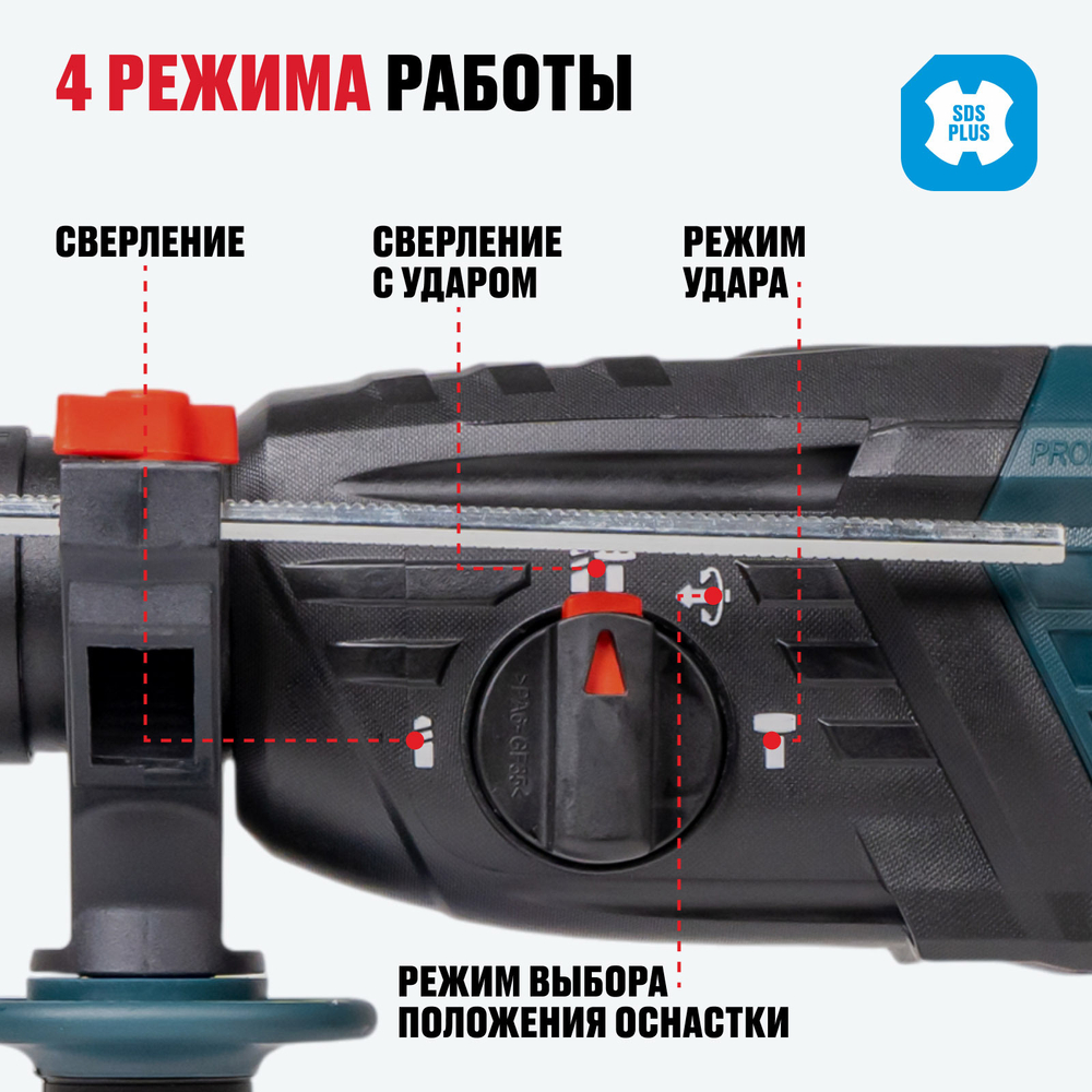 Перфоратор ALTECO RH 850-26 F SDS-Plus