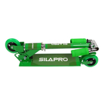 Самокат SILAPRO, складной, 2 колеса, до 40 кг, подножка, тормоз, розовый
