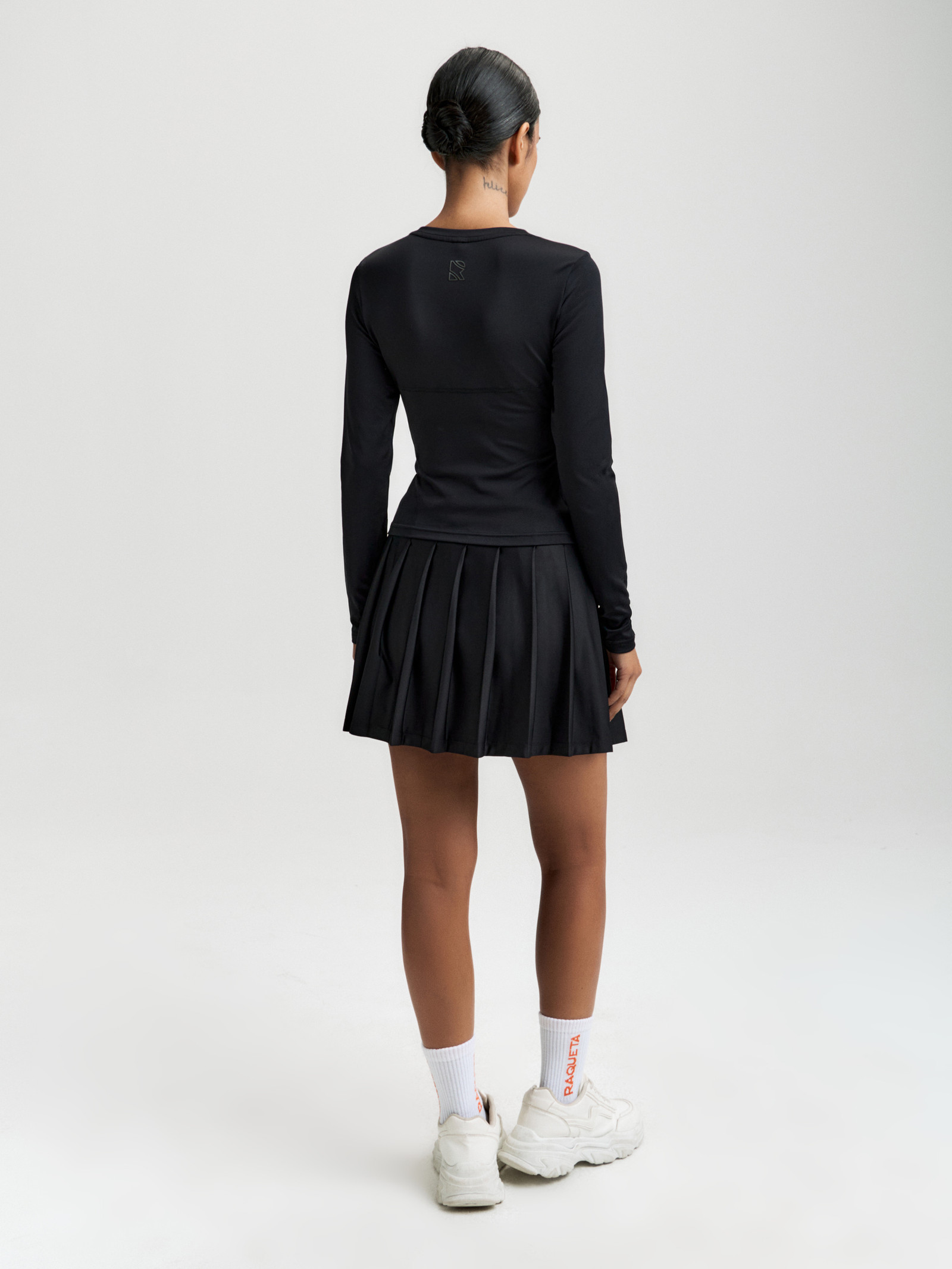 Юбка плиссе High-grade,Total Black