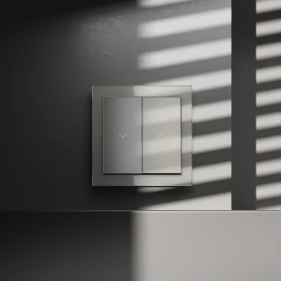Клавиши для выключателя жалюзи Voltum S70 Шелк VLS002504
