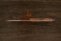 Нож туристический (разделочный) Kizlyar Supreme General X1, клинок 109мм, AUS-8, орех