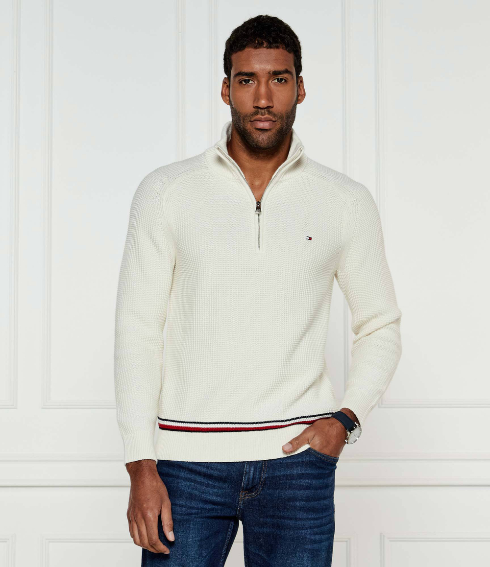 Свитер Tommy Hilfiger - экрю(MW0MW38086)