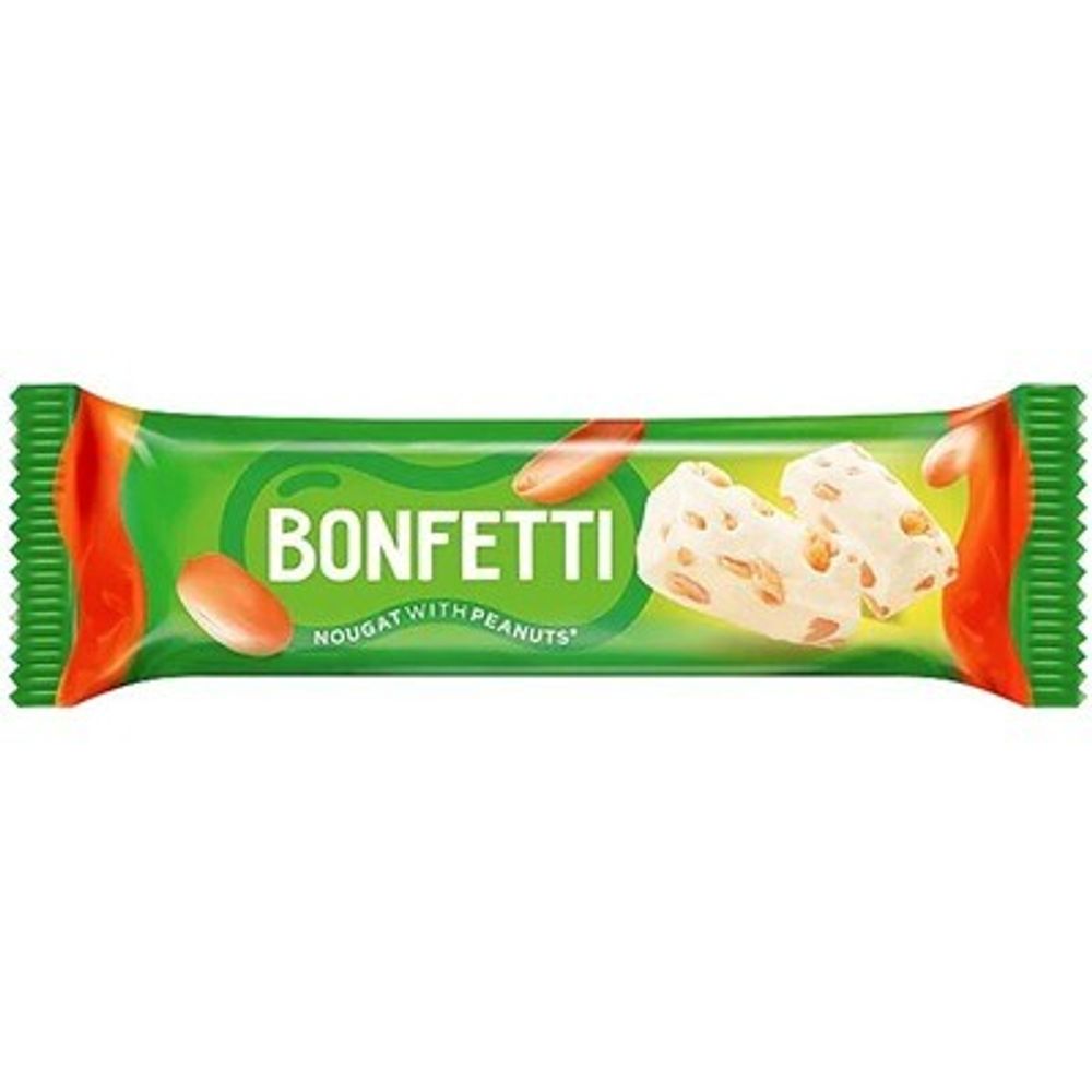 Батончик Bonfetti с жареным арахисом 25гр