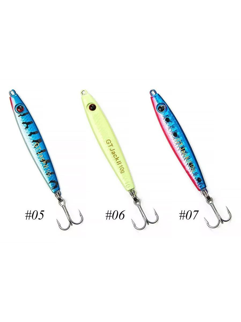 Пилькер ASARI GT Jack-II 10гр #06 full luminous