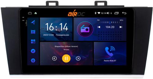 Магнитола для Subaru Outback / Legacy 2014-2019 - AIROC 2K RI-3404 Android 12, Быстрая, QLed+2K, CarPlay, SIM-слот