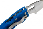 Складной нож Cold Steel 20MTB Mini Tuff Lite Plain Blue, синий (маленький)