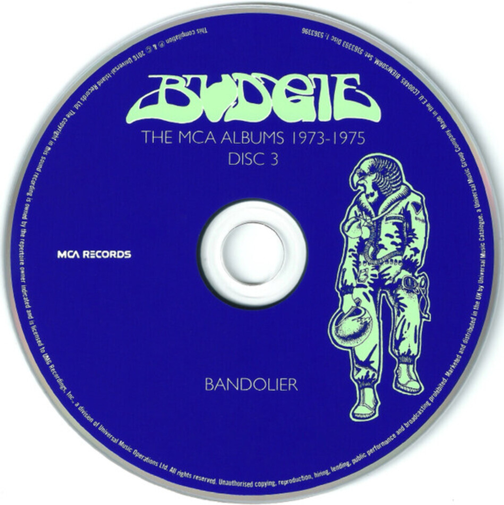 Budgie / The MCA Albums 1973-75 (3CD)