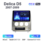 Teyes CC2 Plus 10,2"для Mitsubishi Delica D5 2007-2009