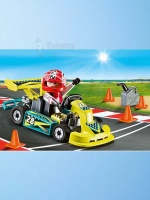 Набор Гоночный картинг в футляре Playmobil 9322