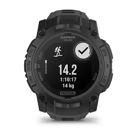 Смарт-часы Garmin Instinct 3 (50 мм) Solar Tactical Edition черные
