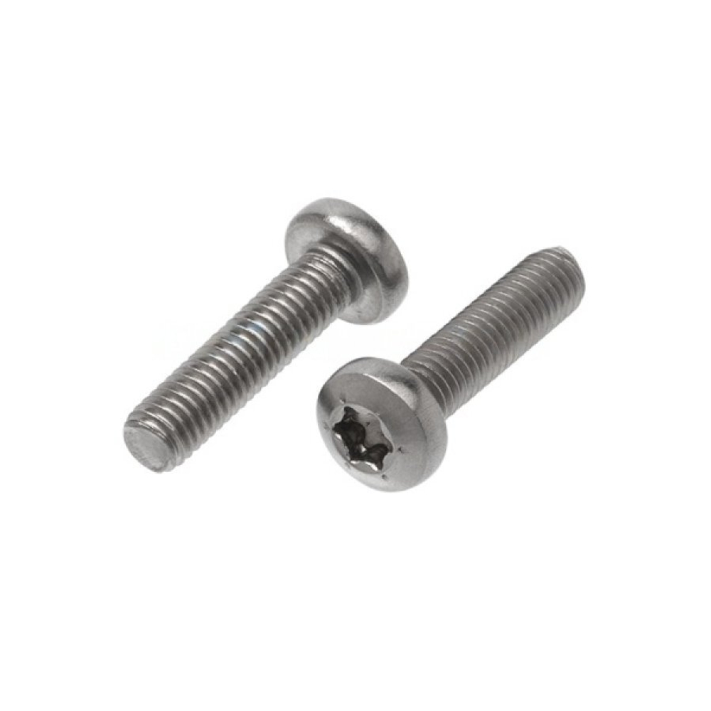Винт DIN 7985 А2 M 2,5х16 Tх8 с полукруглой головкой, шлиц TORX в упак 1000 шт