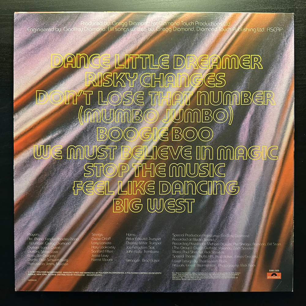 Bionic Boogie ‎– Bionic Boogie (Скандинавия 1977г.)