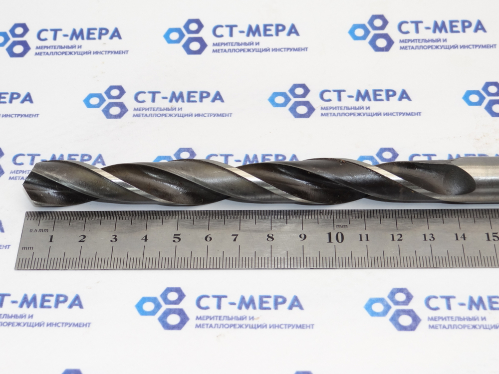 Сверло по металлу 15мм (144х220мм) Р6М5 ц/х удлиненное