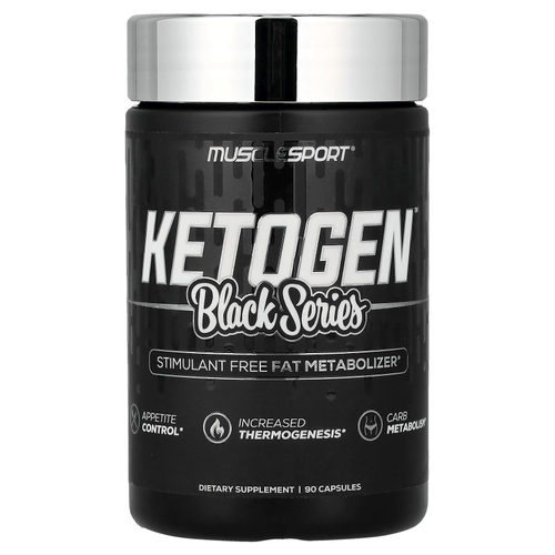 MuscleSport, Black Series, Ketogen™, 90 капсул