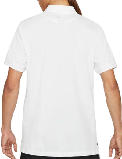 Мужское теннисное поло Nike Polo Rafa Slim 2.0 M - white/black/white
