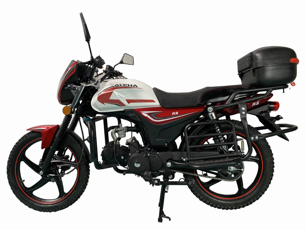 Мопед Motoland Альфа RS LUX 11 (LM48-B) Красный