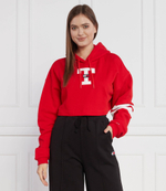 Худи TJW SP CRP LETTERMAN FLAG HOODIE Tommy Jeans - красный(DW0DW16122)