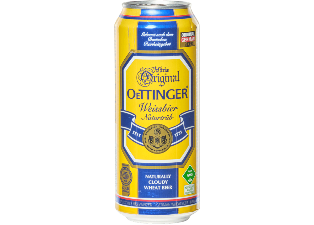Пиво Oettinger Weiss beer 0,5 л. in can 