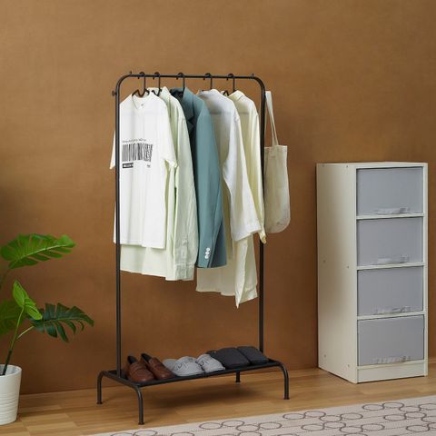 Вешалка напольная IKEA BRUKSVARA (БРУКСВАРА), Антрацит, 78х147 см