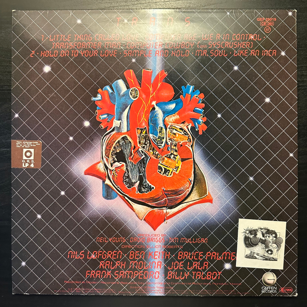 Neil Young - Trans (Европа 1982г.)