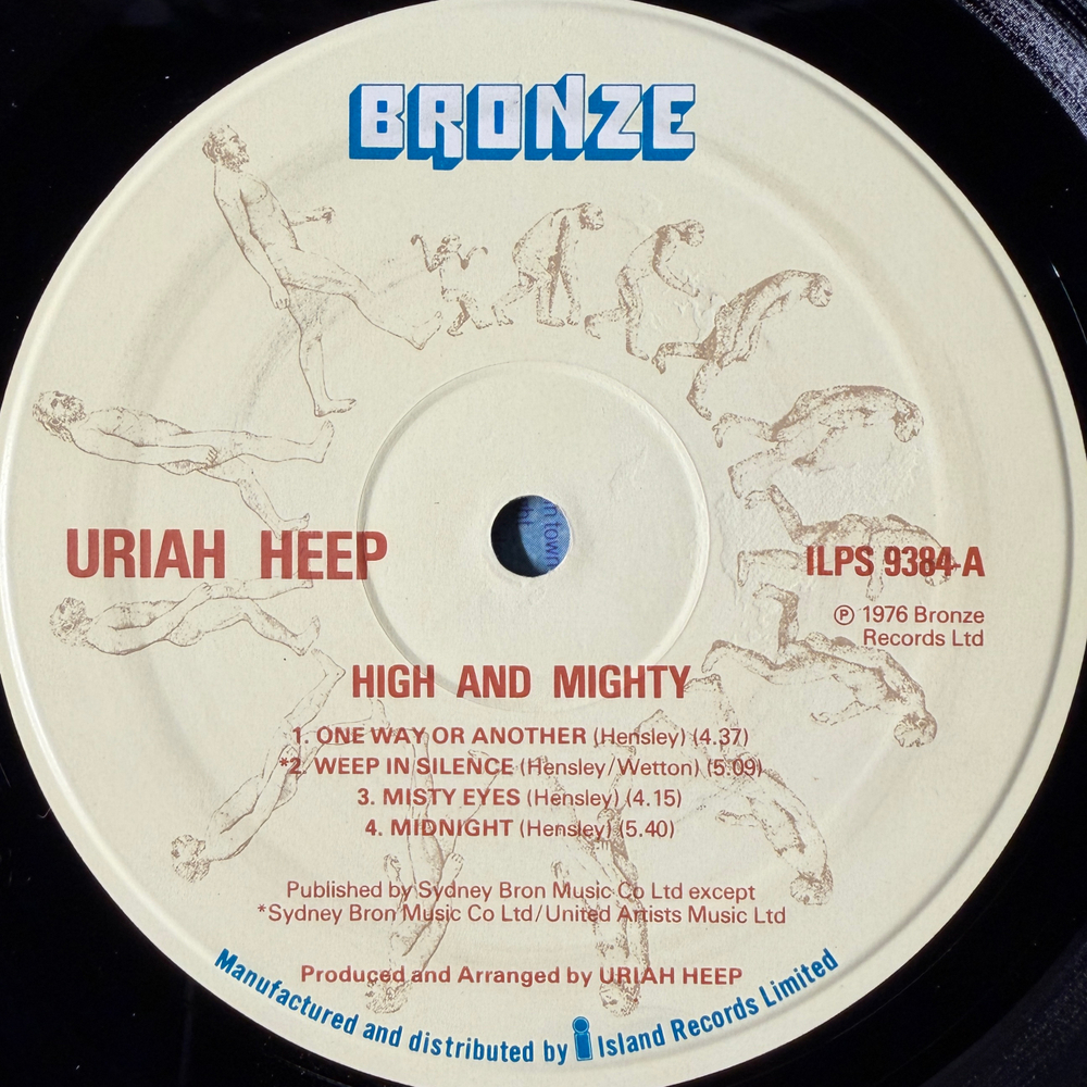 Uriah Heep - High And Mighty (Англия 1976г.)