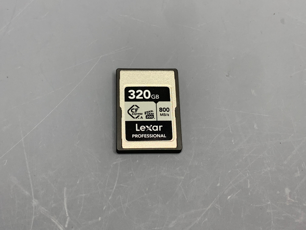 Lexar CFexpress Type A 320GB Professional GOLD Series (R900/W800)