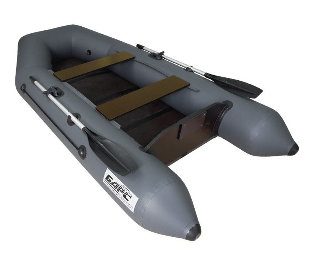 Барс-2900 СКК слань+киль графит (лодка ПВХ под мотор)