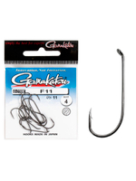 Крючки Gamakatsu F11 NEW LABEL HOOKS BLACK размер 12 (упк.12шт.)