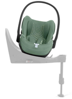 Коляска Cybex Balios S Lux TPE complete Cloud T Leaf Green Plus Base T 4 в 1 Seashell Beige с дождевиками