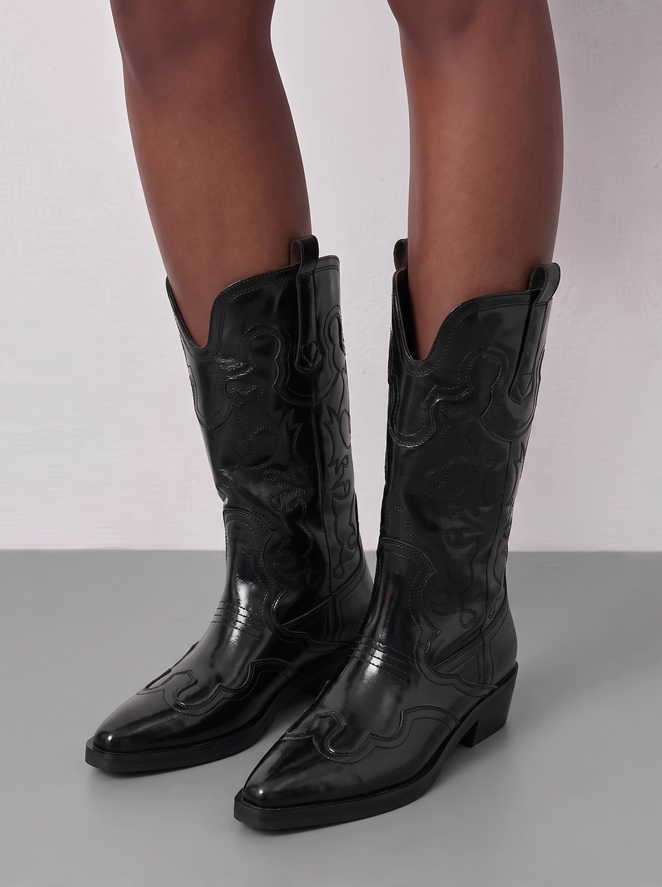 western black boots