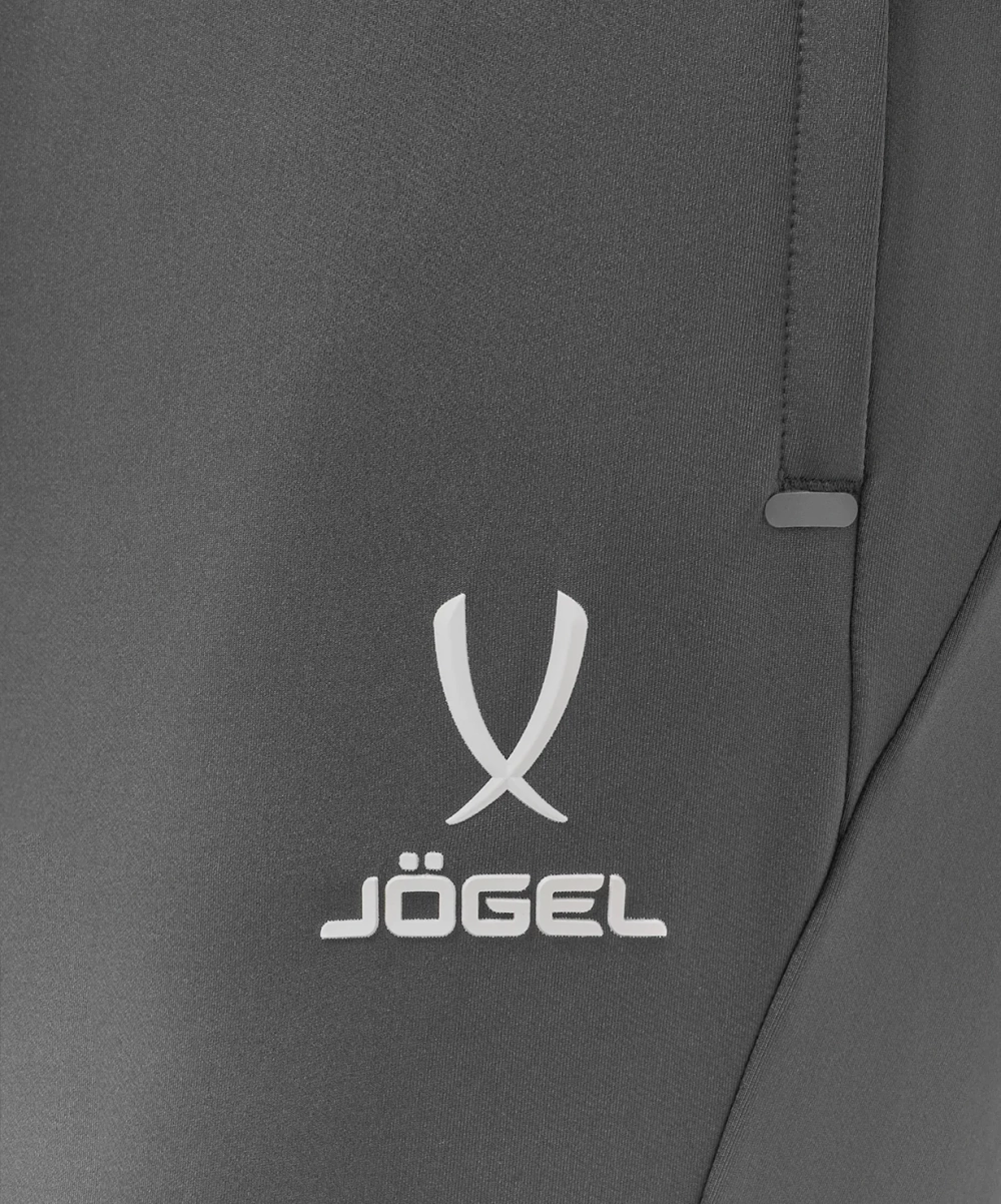 Брюки тренировочные с карманами JÖGEL PREMIER PerFormDRY Training Pants, темно-серый