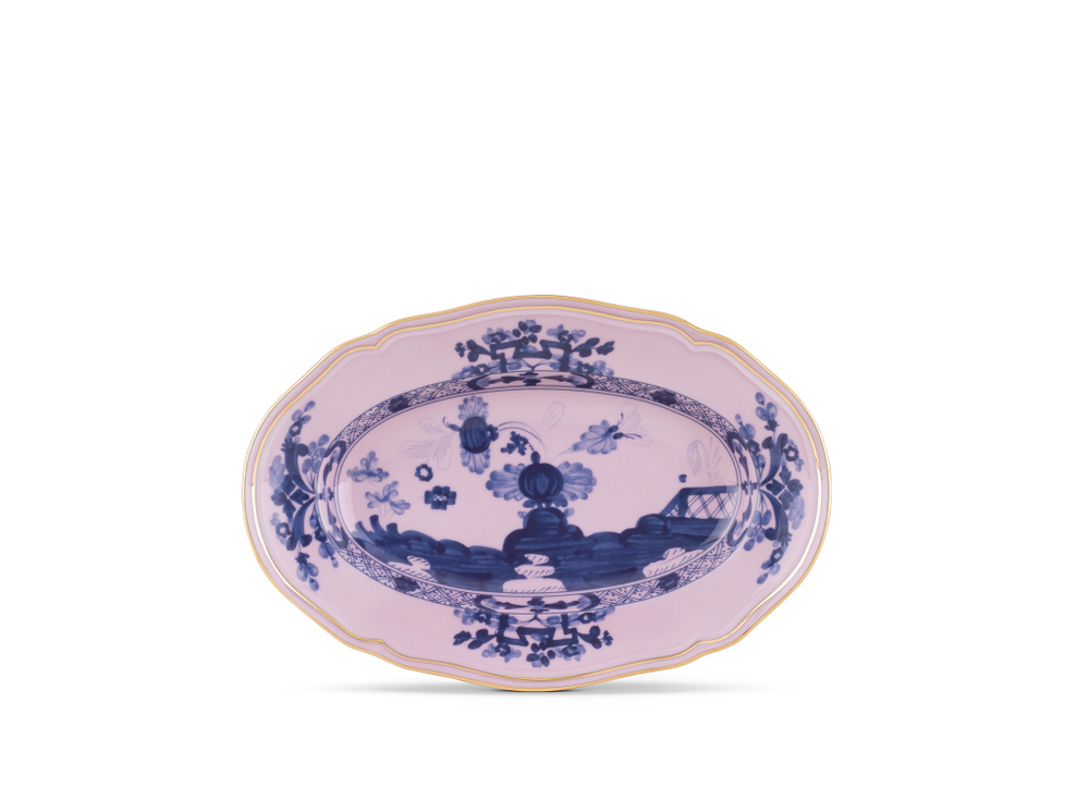 Блюдо овальное Oriente Italiano Azalea (22 см)