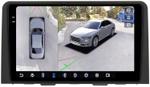 Магнитола для Hyundai Staria 2021+ (монохром) - FarCar BX10-360-7300L монитор 10.36" 2K QLED на Android 13, Быстрая, CarPlay, 4G SIM-слот, 4 камеры в комплекте
