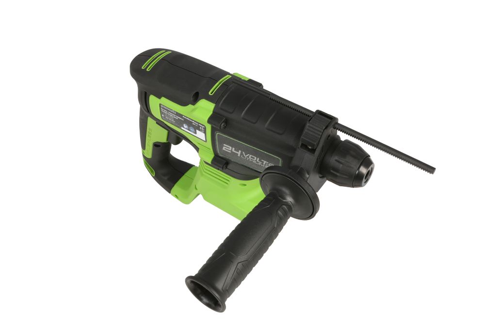 Аккумуляторный перфоратор Greenworks GD24SDS2, 3803007,24v, 2 Дж, без АКБ и ЗУ