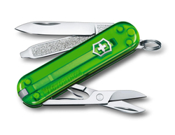 Нож Victorinox Classic SD Transparent 0.6223.T41G Green Tea (58 мм)