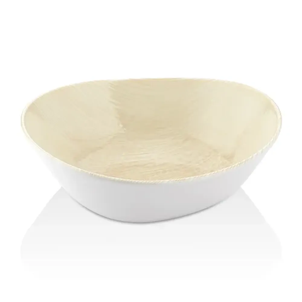 Салатник 650 мл 18*17 см h6,5 см Velho Island Ivory By Bone Innovation [6]