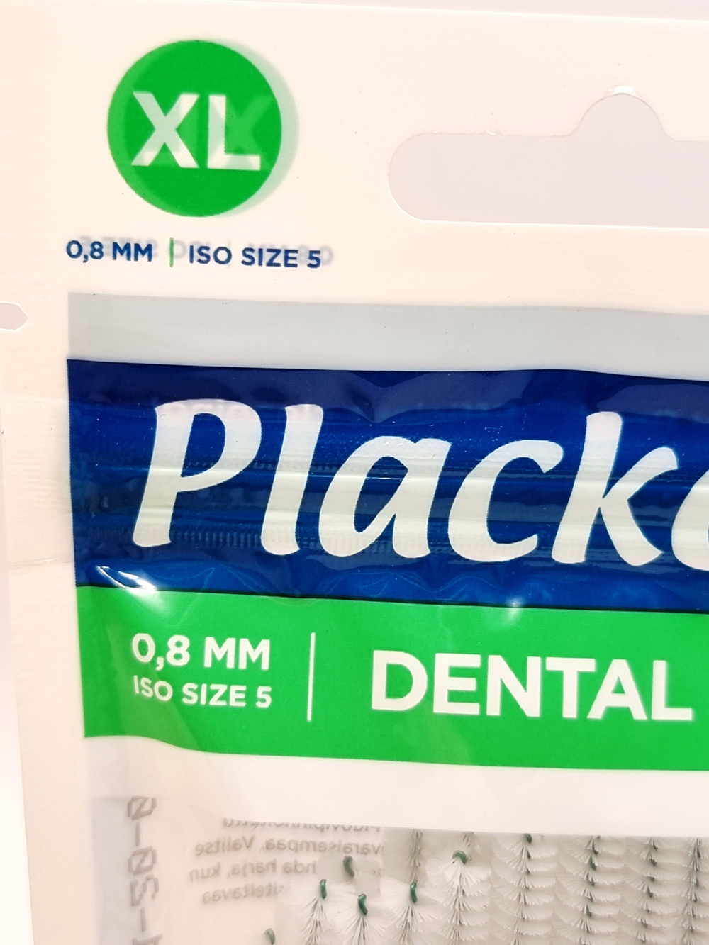 Межзубные ершики Plackers Dental Brush XL 0,8 мм 24 шт. зеленая