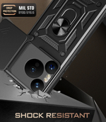 Чехол с кольцом Bumper Case для Huawei Pura 70 Pro