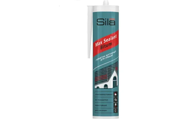 Герметик битумный Sila PRO Max Sealant 280мл черный 37508