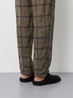 mule square black fur