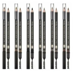 Missha Smudge Proof Wood Brow(Brown),Карандаш для бровей (коричневый) 1шт