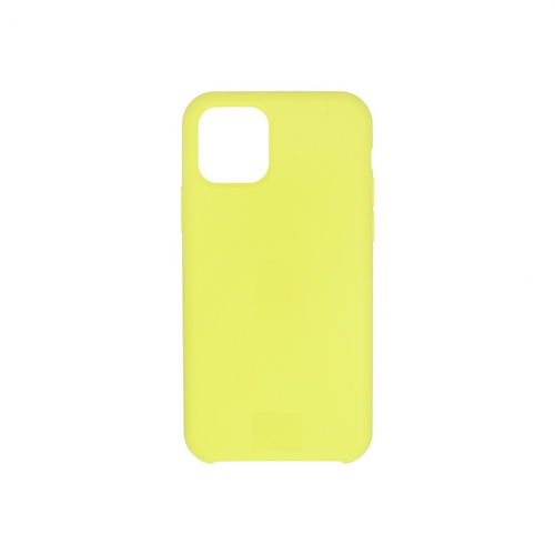 Чехол-накладка  i-Phone 12 Pro Max Silicone icase  №32 лимонная