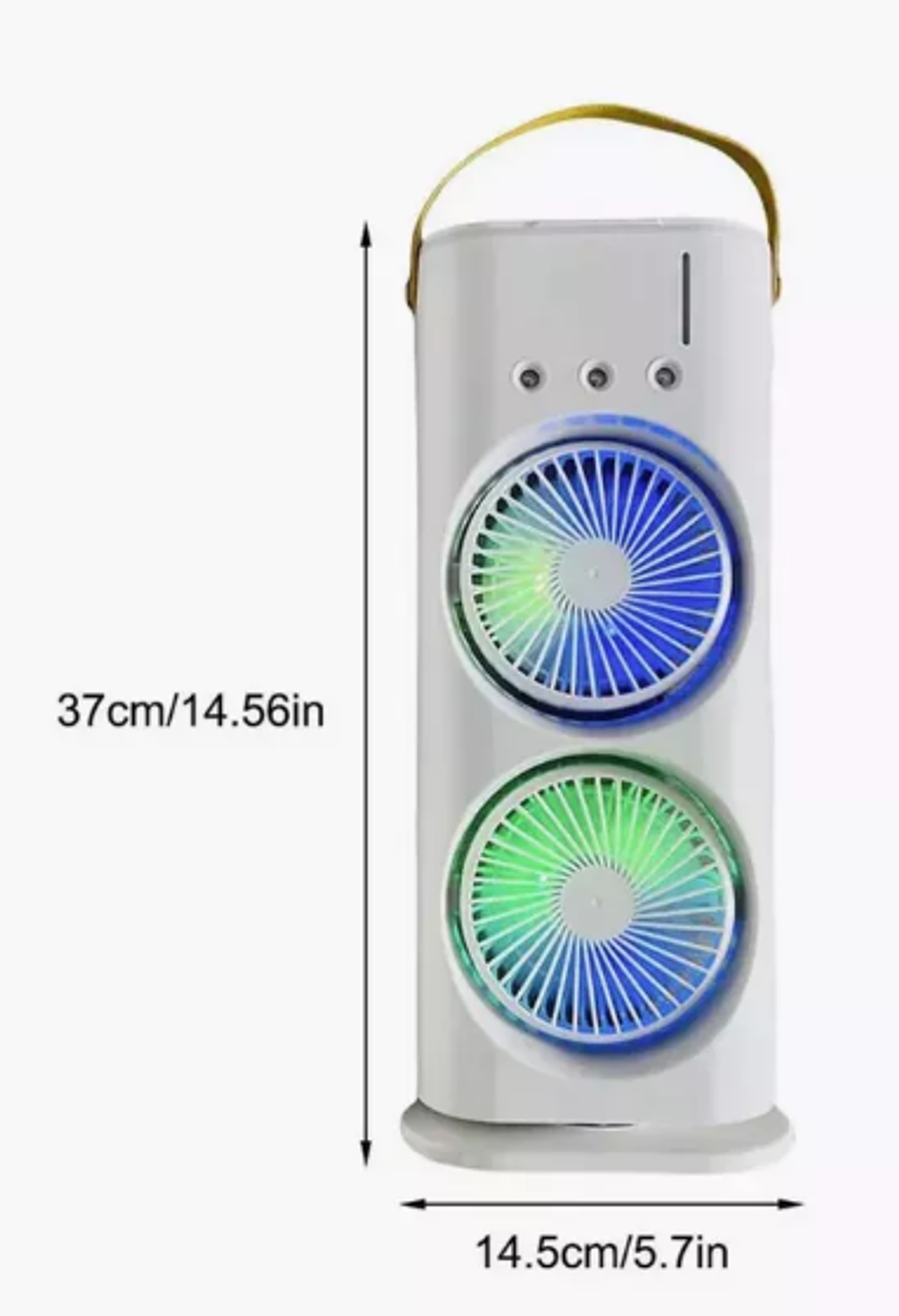 Вентилятор увлажнитель двух роторный FS-31 10W