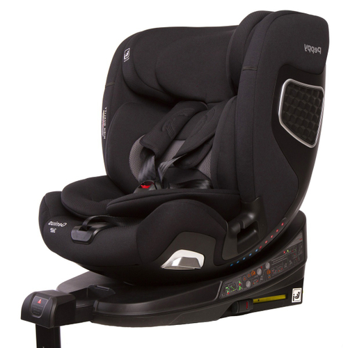 Автокресло Peppy Genius 0-36 I-Size 40-150 см (Black)