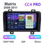 Teyes CC4 Pro 9" для Toyota Matrix 2008-2011