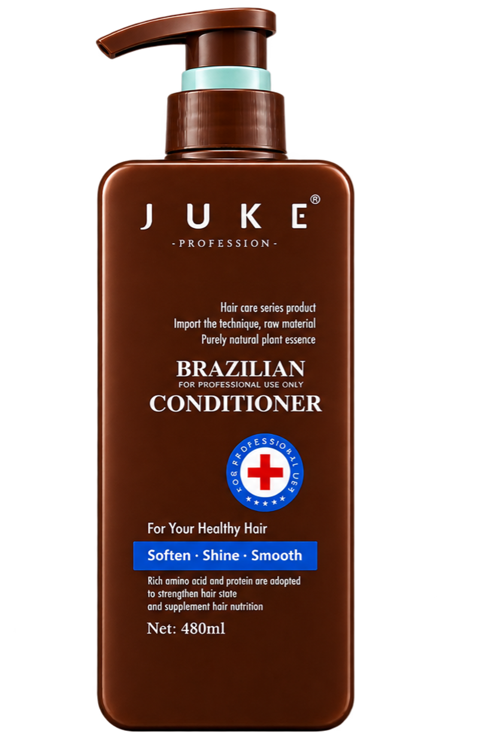 JUKE Brazilian Conditioner Бразильский увлажняющий кондиционер для волос с протеинами 480мл
